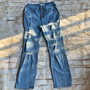 So ripped jeans size 3